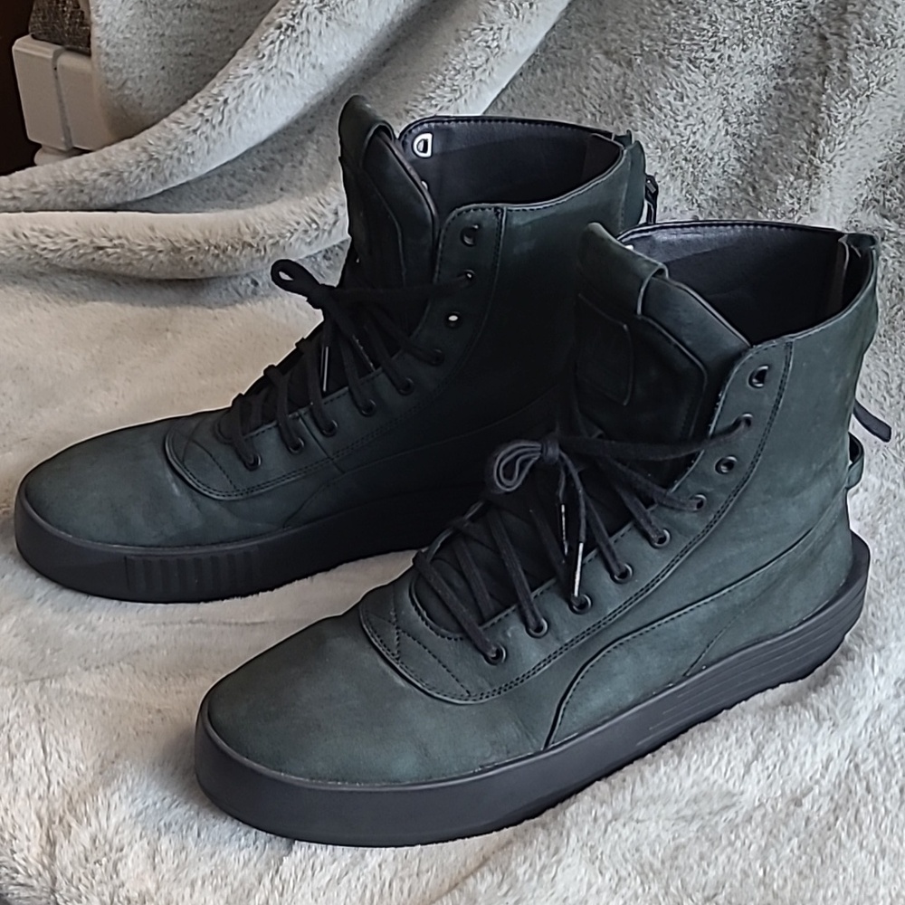 Puma X Parallel The Weekend XO Ignite Leather Boots Mens 12 - Picture 7 of 9